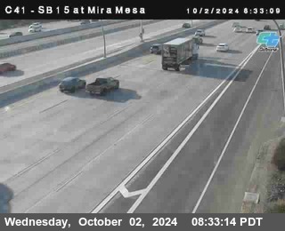 NB 15 at Mira Mesa Blvd