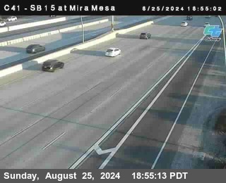 NB 15 at Mira Mesa Blvd