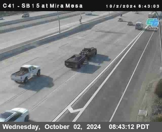 NB 15 at Mira Mesa Blvd