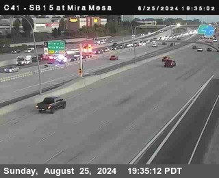 NB 15 at Mira Mesa Blvd