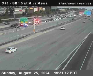 NB 15 at Mira Mesa Blvd