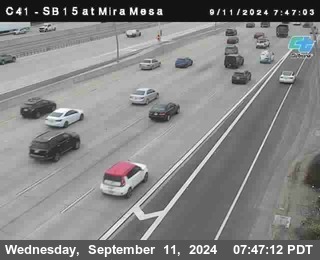 NB 15 at Mira Mesa Blvd