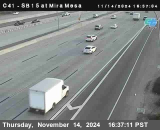 NB 15 at Mira Mesa Blvd