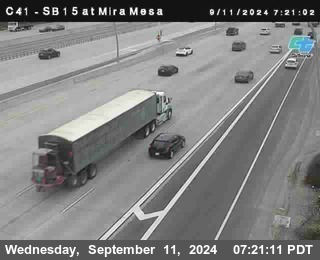 NB 15 at Mira Mesa Blvd