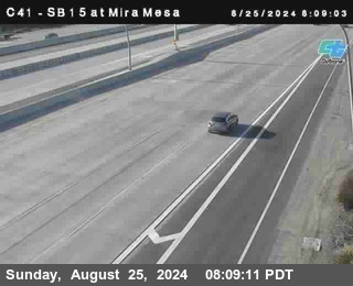 NB 15 at Mira Mesa Blvd