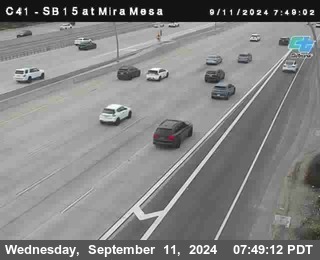 NB 15 at Mira Mesa Blvd