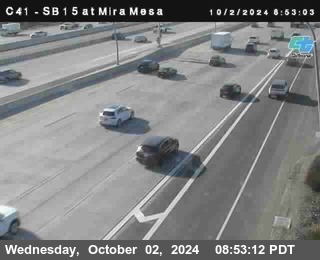 NB 15 at Mira Mesa Blvd