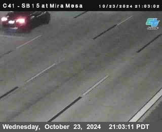 NB 15 at Mira Mesa Blvd