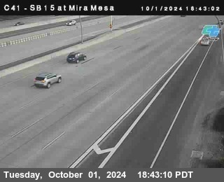 NB 15 at Mira Mesa Blvd