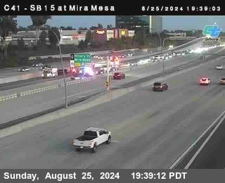 NB 15 at Mira Mesa Blvd