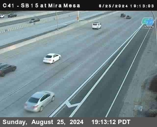 NB 15 at Mira Mesa Blvd