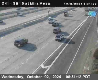 NB 15 at Mira Mesa Blvd