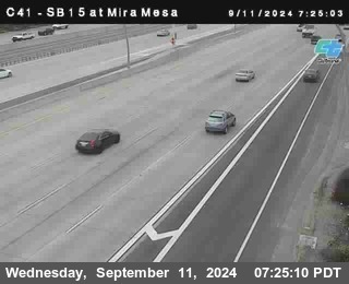 NB 15 at Mira Mesa Blvd