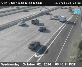 NB 15 at Mira Mesa Blvd