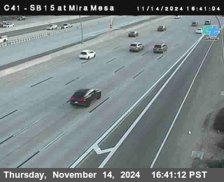 NB 15 at Mira Mesa Blvd