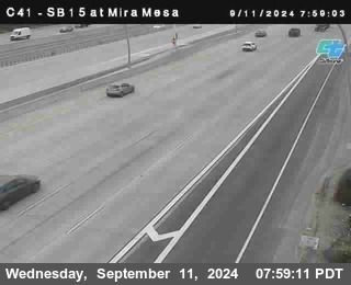 NB 15 at Mira Mesa Blvd