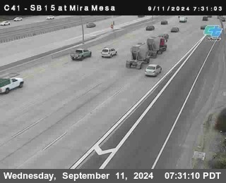 NB 15 at Mira Mesa Blvd