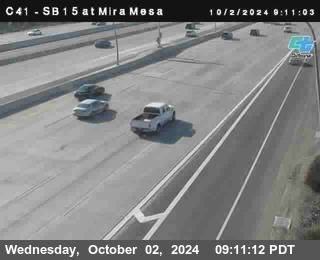 NB 15 at Mira Mesa Blvd