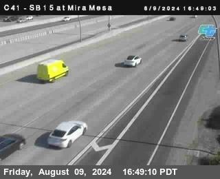 NB 15 at Mira Mesa Blvd