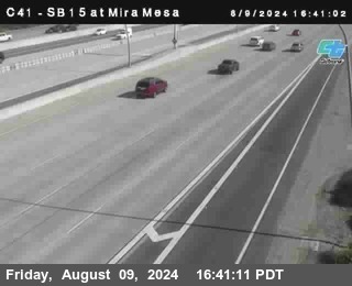 NB 15 at Mira Mesa Blvd