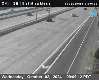 NB 15 at Mira Mesa Blvd