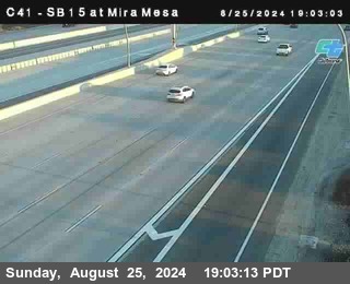 NB 15 at Mira Mesa Blvd