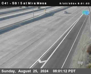 NB 15 at Mira Mesa Blvd