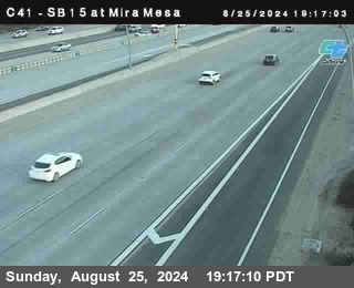 NB 15 at Mira Mesa Blvd