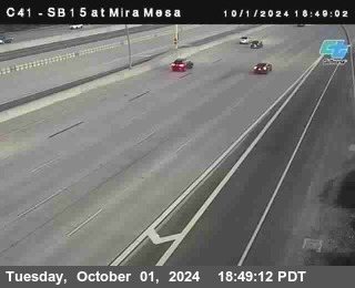 NB 15 at Mira Mesa Blvd