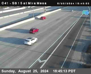 NB 15 at Mira Mesa Blvd