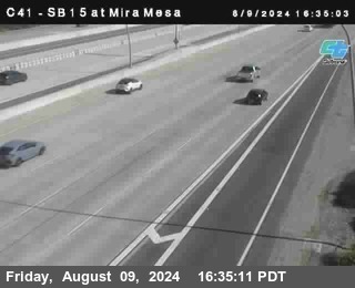 NB 15 at Mira Mesa Blvd