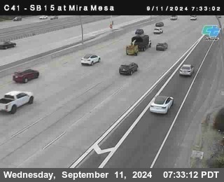 NB 15 at Mira Mesa Blvd