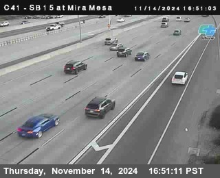 NB 15 at Mira Mesa Blvd