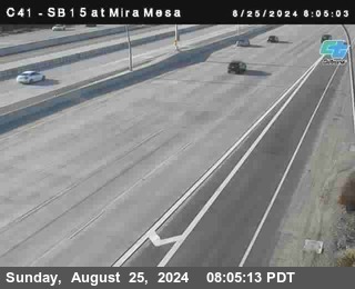 NB 15 at Mira Mesa Blvd