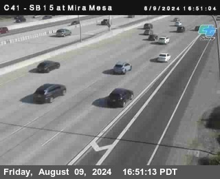 NB 15 at Mira Mesa Blvd