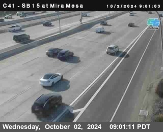 NB 15 at Mira Mesa Blvd