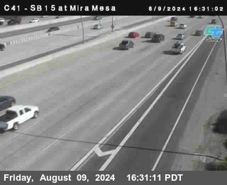 NB 15 at Mira Mesa Blvd