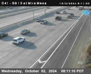 NB 15 at Mira Mesa Blvd