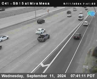 NB 15 at Mira Mesa Blvd