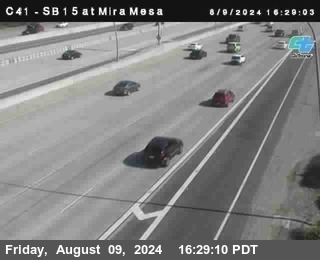 NB 15 at Mira Mesa Blvd