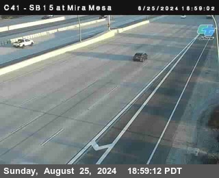 NB 15 at Mira Mesa Blvd