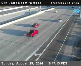 NB 15 at Mira Mesa Blvd