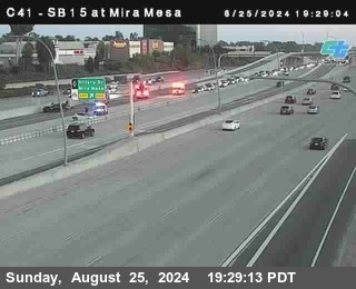 NB 15 at Mira Mesa Blvd