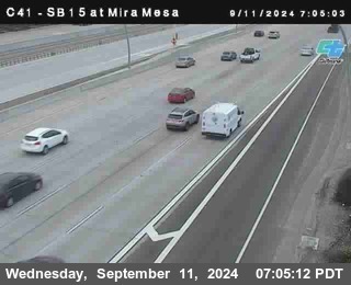 NB 15 at Mira Mesa Blvd