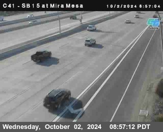 NB 15 at Mira Mesa Blvd