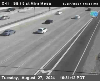 NB 15 at Mira Mesa Blvd