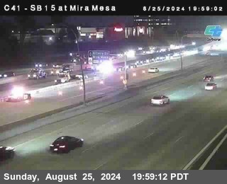 NB 15 at Mira Mesa Blvd