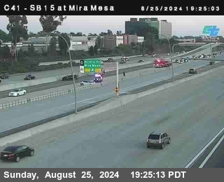 NB 15 at Mira Mesa Blvd