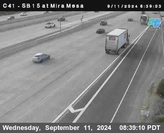 NB 15 at Mira Mesa Blvd