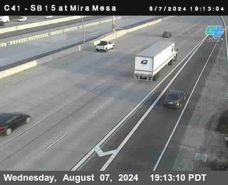 NB 15 at Mira Mesa Blvd